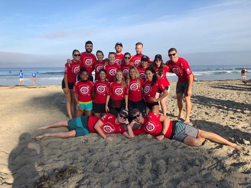 SDSU DPT Students at Beach