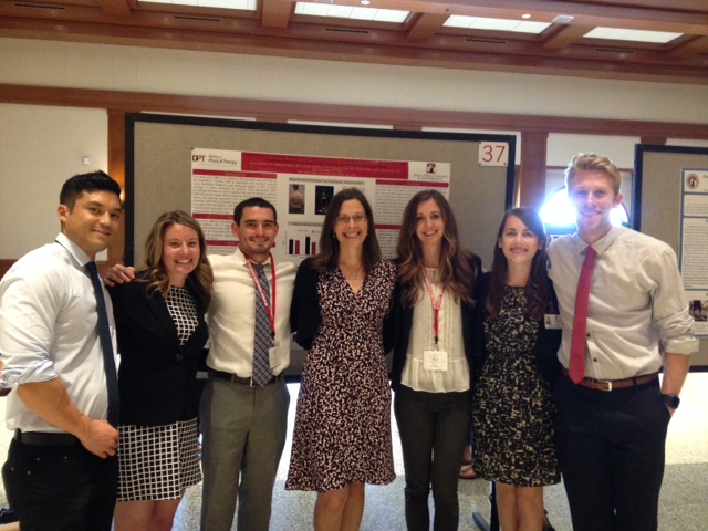 Research Symposium Picture with DPT Students and Faculty